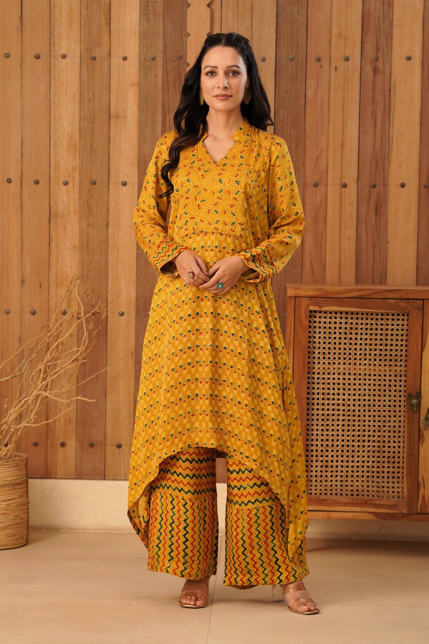 Hand Block Printed Ajrakh Hand Block Printed Ajrakh