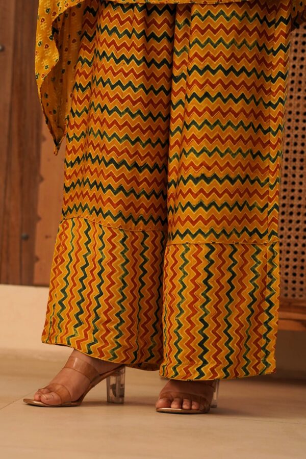 Hand Block Printed Ajrakh Hand Block Printed Ajrakh - Image 8