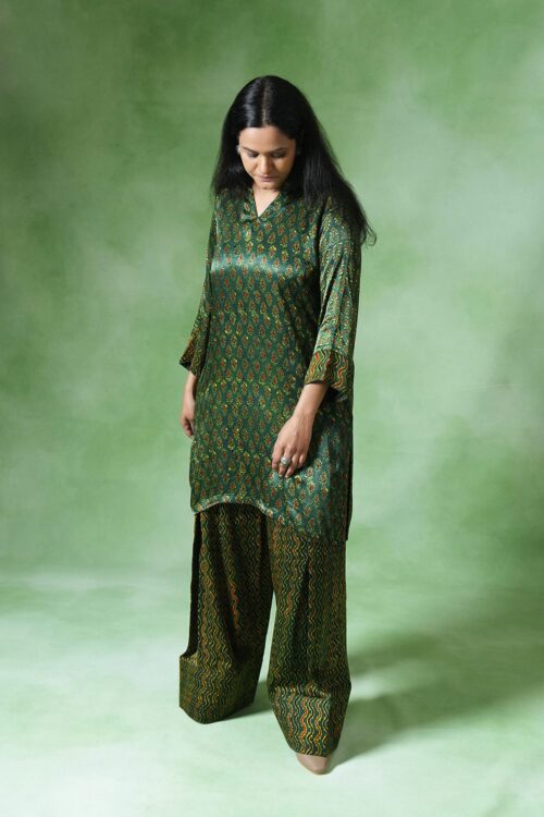 Aarohi Modal Ajrakh Co-ord Set of 2