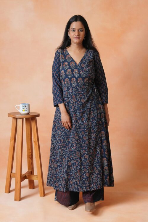 Avani Ajrakh Angrakha Set of 2