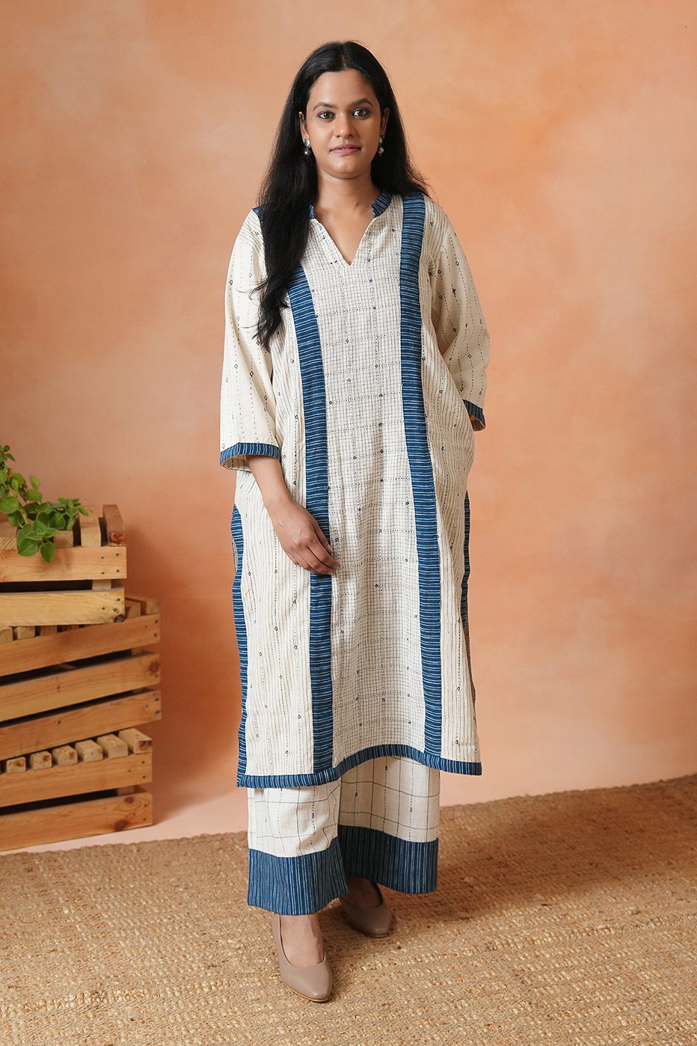 Anaya Kala Cotton Co-ord Set of 2
