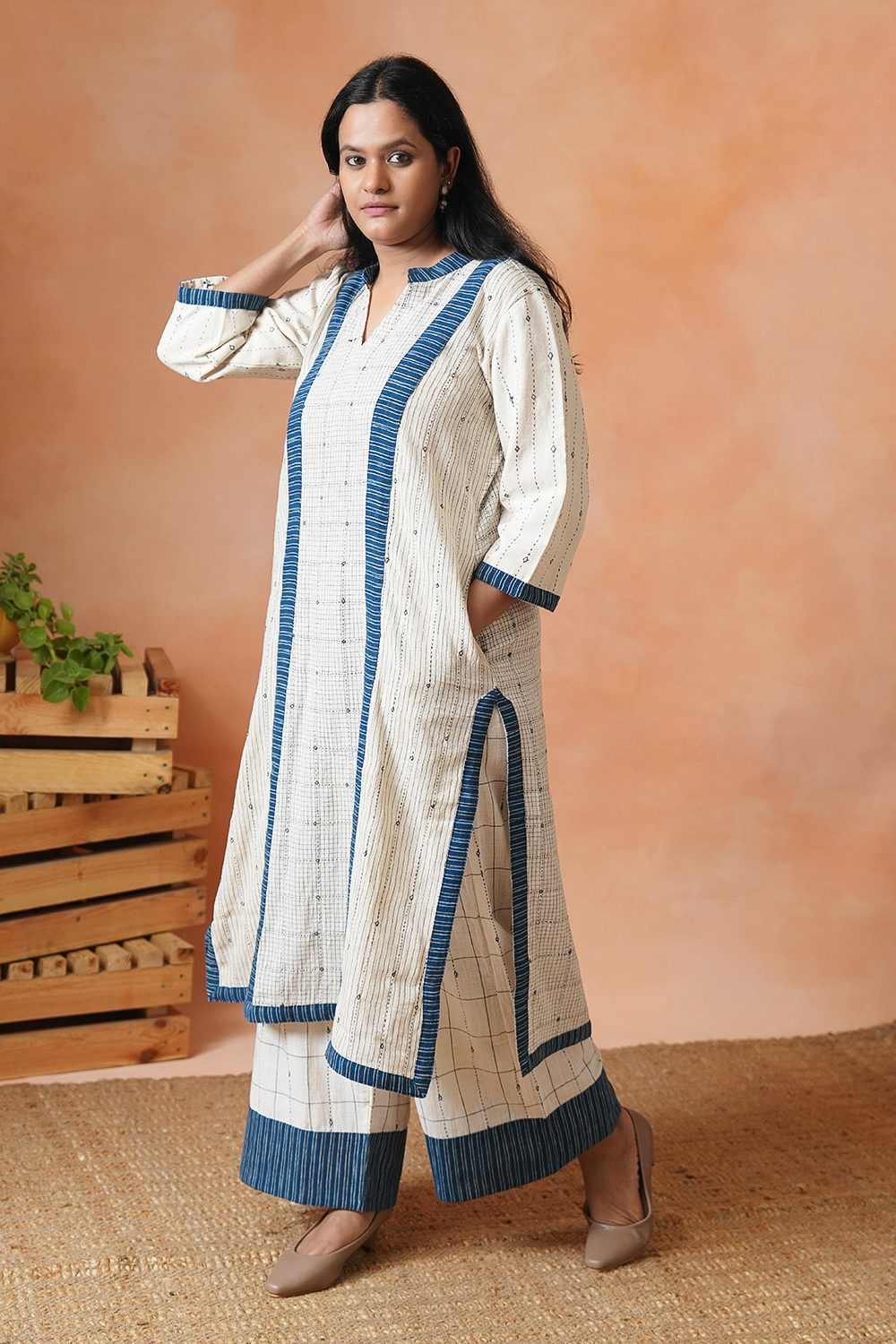 Anaya Kala Cotton Co-ord Set of 2 - Image 4