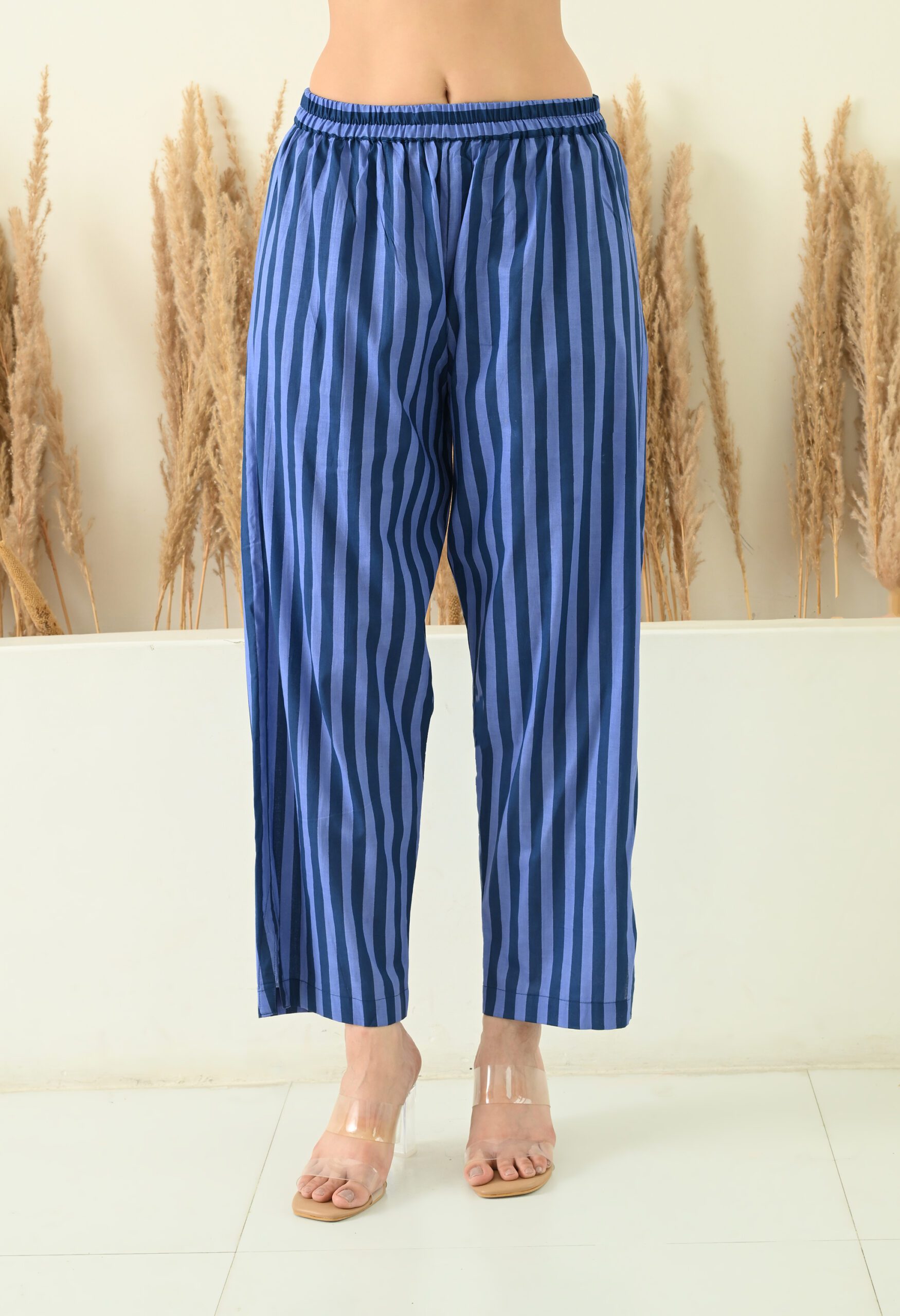 Stripes Printed Kurta and Pants Co-ord Set - Image 5